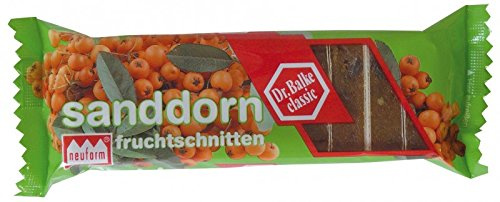 Sanddorn-Fruchtschnitten (0.1 Kg)