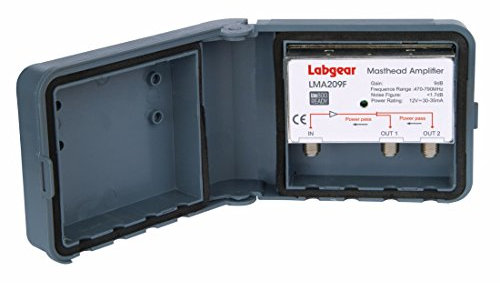 Labgear LMA209F 9 dB 1-In 2-Out Low Noise Variable Gain Amplifier