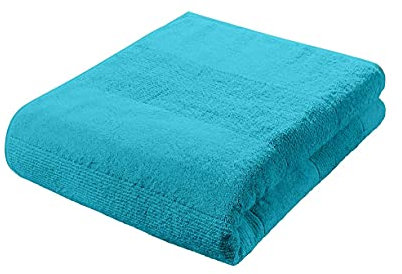 fleuresse Frottier Badetuch, blau, 90 x 200 cm