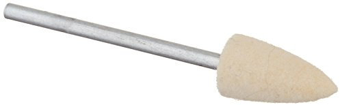 Proxxon 28801 Filzpolierstift Form Geschoss zum Polieren - 2 Stück/Packung - Durchmesser Schaft Ø,35mm