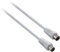 Belkin F3Y054BF5MWHT Cavo Antenna M/F, 75 dB, 5 m, Bianco