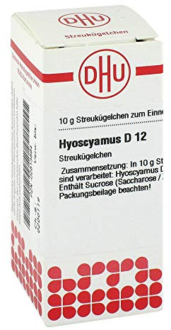 DHU Hyoscyamus D12 Streukügelchen, 10 g Globuli