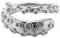 Serebra Jewelry Oktopus Tentakel Ring Größenverstellbar by (Glänzend)