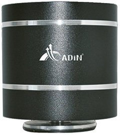 Adin B1BT 360 Degree Omni-directional HiFi Portable Bluetooth Vibration Resonance Household Mini Music Speaker (Black)