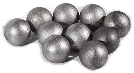 UHRIG 10x Boule de Fer Massive, Billes d’Acier Solides de Ø 20 mm chacune - 10 pièces de Billes de Fer pour par Exemple Une clôture en Fer forgé et Bien Plus Encore.