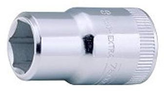 Bahco SB7800SM-8 1/2-Inch 6 Edge Socket Wrench Insert, Silver, 8 mm
