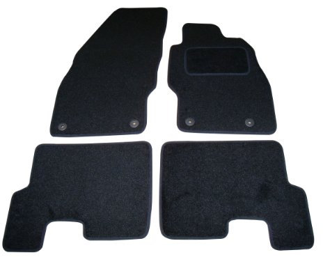 Sakura Automatten für Opel Corsa D, passend für Modelle 2007 bis 2011, Schwarz