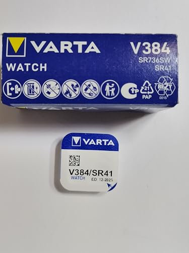 VARTA Piles Bouton Lot de 10 - V384