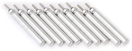 vhbw 10x Piles bâton de Type CR322, CR435, BR435, CR311 Compatible avec Les flotteurs de pêche Nocturne à LED (50mAh, 3V, Lithium)