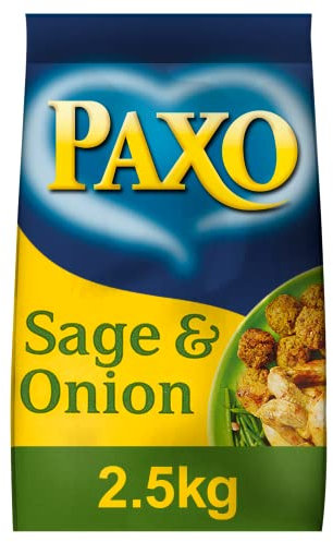 Paxo Sage and Onion Stuffing Mix, 2.5 kg Tub (Pack of 1)