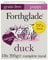 Forthglade Complete Natural Wet Dog Food - Puppy Grain Free Duck (18 x 395g) Trays - Puppy Dog Food 2-12 months