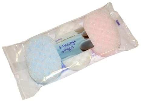 Cares Luxury 3 Set Massage Sponges