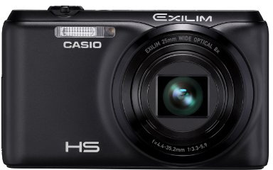Casio Exilim EX-ZR20 Digital Camera 16 Megapixels 8x Optical Zoom 7.6 cm (3 Inch) Display Image Stabilised Black