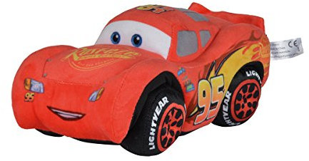 Simba 6315874641 - Disney Cars 3, Plüschauto, McQueen, 25 cm
