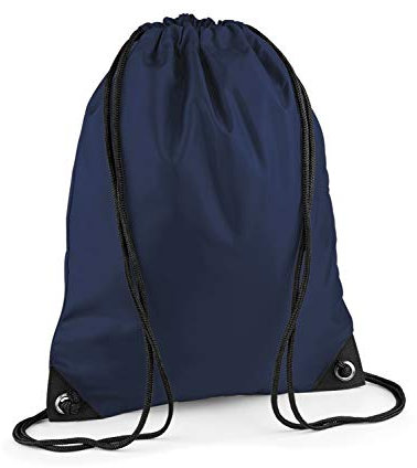 BagBase Sportbeutel, Gymnastikbeutel, Gymsac, Schuhbeutel mit Kordel
