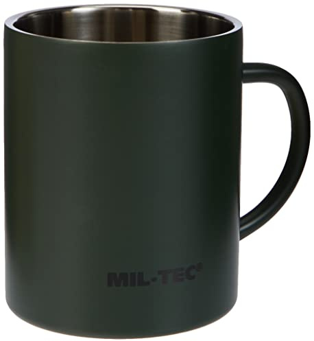 Mil-Tec Trinkbecher-14603500 Trinkbecher Silber Einheitsgröße
