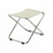 VERDELOOK Camping, Sgabello Pieghevole con Struttura in Metallo, 32x27x34 cm