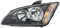 HELLA 1LL 010 201-071 Halogen-Hauptscheinwerfer- ECE - für Linksverkehr - vorne links