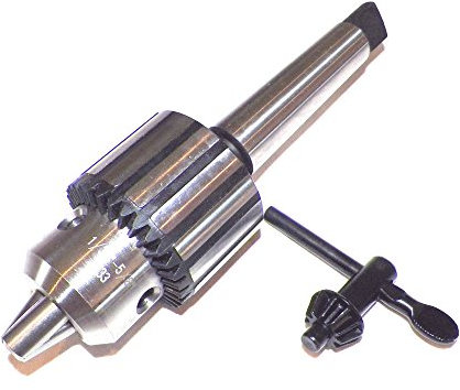 1/32- 5/8 Heavy Duty Key Type Drill Chuck with MT3 (Morse Taper 3) Shank