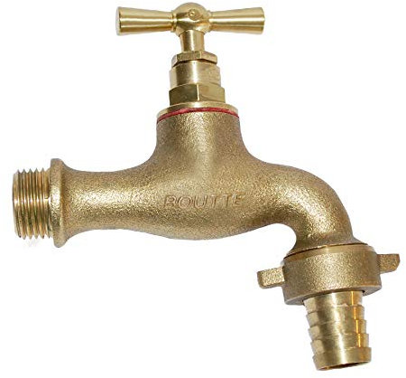 Robinet de Jardin à clapet avec nez cannelé R18BR | Boutté