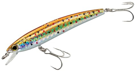 Yo-Zuri F1162-BWTR Pins Minnow Floating Diver Lure, Brown Trout