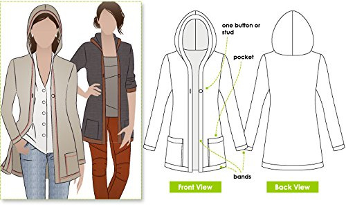Style Arc Sewing Pattern - Heidi Cardigan (Sizes 04-16)