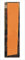 Generisch Rost Schild GA03, 160 cm hoch (Höhe gemessen ohne die Stangen/Bodenstecker) ohne Verzierung rost Steele stecker gartenstecker