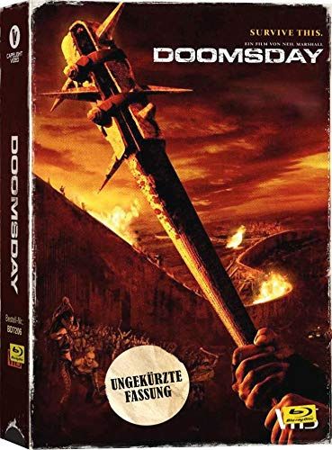 Doomsday Tag der Rache - Unrated / Uncut Deutsch Blu-ray - Retro VHS-Edition - limitiert auf 1500 Stk