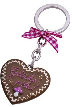 Gift Company Lebkuchenherz, Glückspilz, braun braun [A]