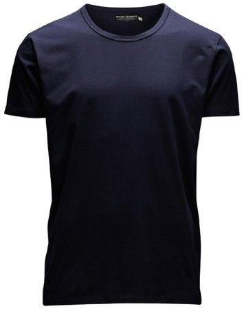 Jack and Jones Basic O-Neck Short Sleeve Men's T-Shirt Navy Blue XX-Large