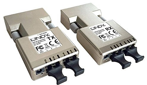 Lindy Extender (amplificateur) DVI-D 500m sur Fibre Optique 2X Duplex LC (50µm)
