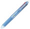 Pilot Kugelschreiber, Frixion Ball 4, 0,5 mm, extra fein, 4 Farben (schwarz, rot, blau und grün), hellblau (lkfb-80ef-lb)