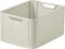 CURVER Style Large Rectangular Storage Basket Große Box, Kunststoff, weiß, 30 l