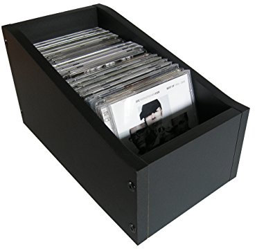 Protected CD Wood Box schwarz