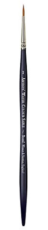Winsor & Newton Artists Pinceau Aquarelle Martre Kolinsky Rond N°2