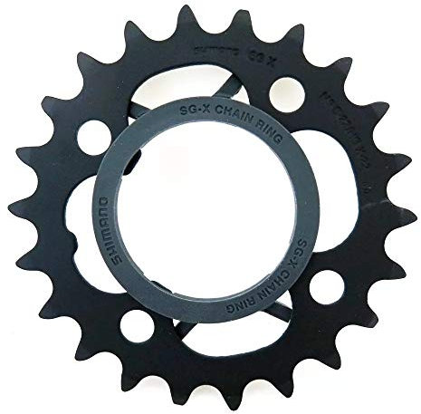 FC-M430-8 chainring and protector, 22T, black