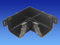 OSMA Black 111mm Internal 90 deg Angle for Stormline Ogee Gutter System 8T843B