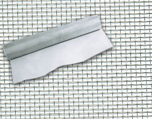 Rete Zanzariera in Alluminio Extra 18X14 mm Altezza H:50 cm Rotolo 30 mt Maurer