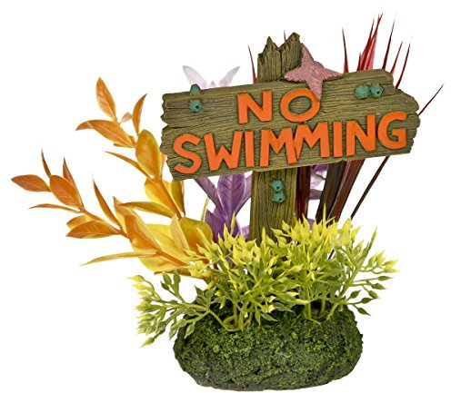Blue Ribbon Pet Products Exotic Environments No Fishing Sign