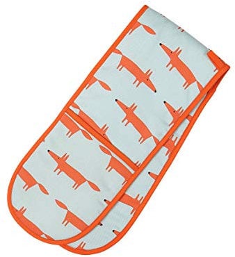 Scion by Dexam Mr Fox Double Oven Gloves - Blue