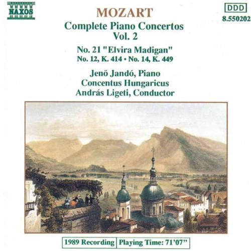 Complete Piano Concertos Vol. 2 by Wolfgang Amadeus Mozart (1993-11-23)