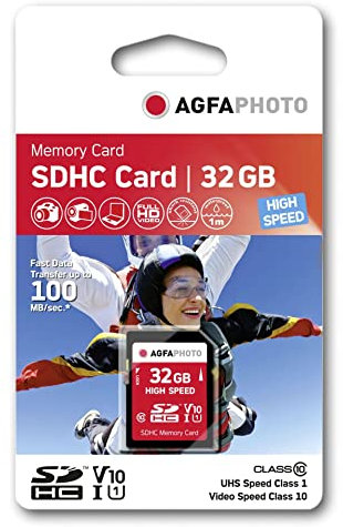 AgfaPhoto 10427 Class 10 32 GB SDHC Card