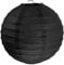 Santex Laternen 30 cm 2 Stück schwarz - Papierlaternen Lampions Ballon Papierlampion Windlichter - 4313