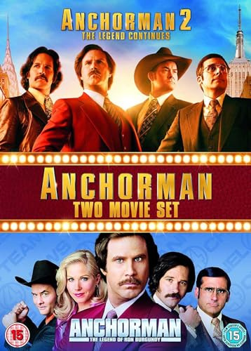 Anchorman 1-2 Box Set [Blu-ray] [Region Free]