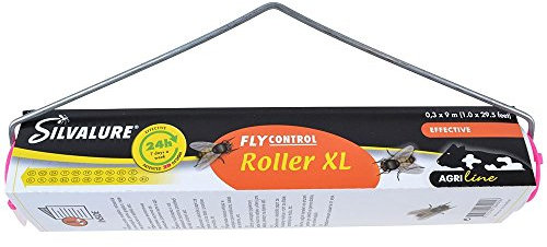 Silvalure 2264-852 Rotolo Extra Large Acchiappa Mosche, Bianco