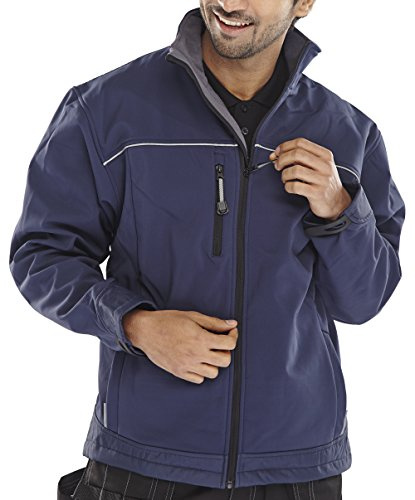 SOFT SHELL JACKET NAVY BLUE XXXXL