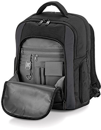 Quadra Tungsten Laptop Backpack, Black/Dark Graphite (Black) - QD968