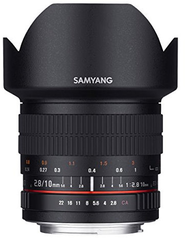 Samyang 10 mm f/2.8 ED comme NCS CS pour Samsung NX
