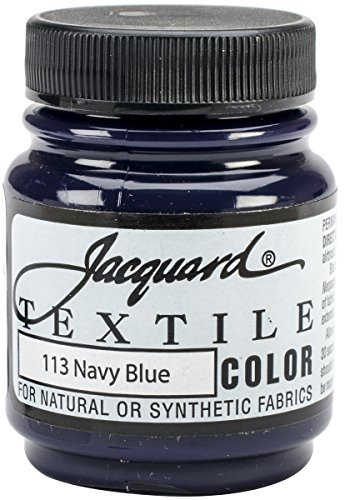 Jacquard Textile Color Tela Pintura 2.5 oz Azul Marino