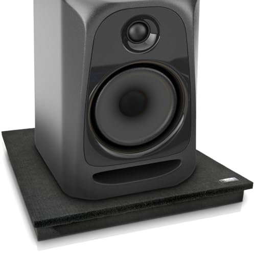 Pyle PSI12 Acoustic Sound Proofing Deadening Vibration Isolation Speaker Base